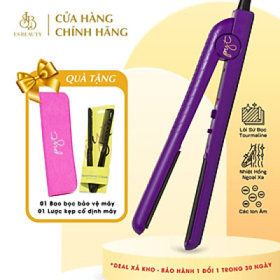 Máy Kẹp Tóc Bằng Sứ PYT Ceramic Styling Tool (2 trong 1) - Màu Tím -  Công Nghệ Nhiệt Hồng Ngoại Xa - Có Thể Duỗi, Uốn Lọn Hoặc Uốn Cúp