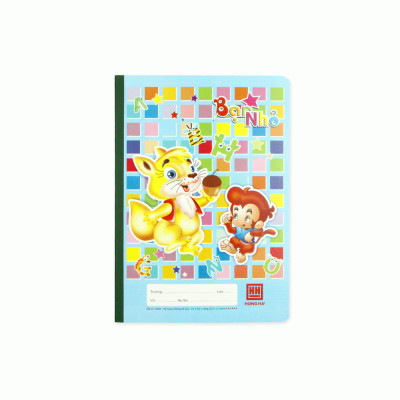 Lốc vở 4 ô ly Hồng Hà School Bạn Nhỏ định lượng 100gsm - 0509