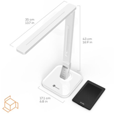 Đèn LED chống cận TaoTronics TT-DL02, 4 chế độ sáng, 5 mức sáng, hẹn giờ - Hàng chính hãng