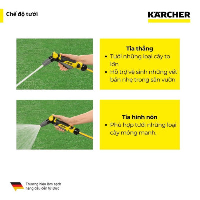 Vòi tưới cây Karcher plus với hai chế độ phun nước 2.645-268.0