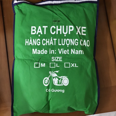  BẠT PHỦ XE MÁY PHẢN QUANG TRÁNG NHÔM CÁCH NHIỆT CAO CẤP, BẠT PHỦ XE MÁY BỐN MÙA - HÀNG CHÍNH HÃNG