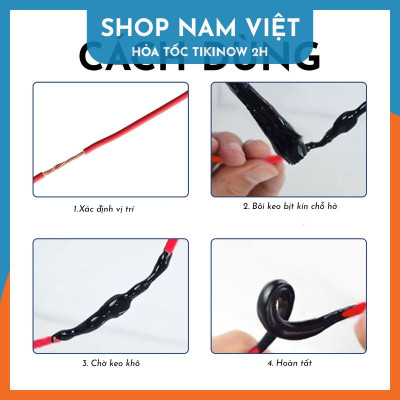 Keo Vá Dây Điện, Bọc Dây Chống Nước, Chống Cháy