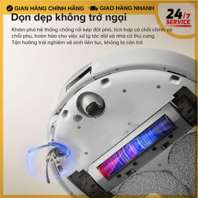 Robot hút bụi lau nhà Roborock Q Revo Curv – Hàng Chính Hãng