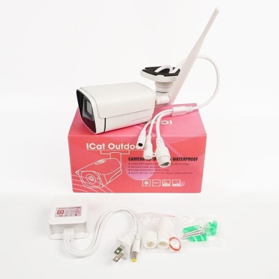 Camera Wifi Hunonic Icat 1080P Xoay 360 Độ, Theo Dõi Chuyển Động, Đàm Thoại 2 Chiều - Hàng Chính Hãng, Bảo Hành 1 Đổi 1.