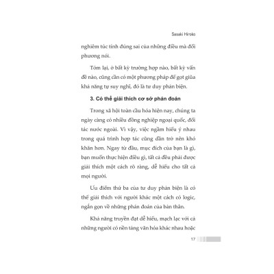 Tư Duy Phản Biện Trong Công Việc