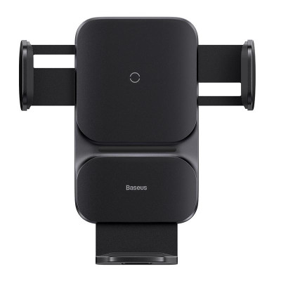 Bộ Đế Giữ Điện Thoại Baseus Wisdom Auto Alignment Car Mount Wireless Charger（QI 15W) (Hàng chính hãng)