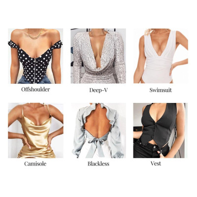 Cuộn Băng Dán Nâng Ngực Tạo Nhiều Kiểu Đa Năng 5cmx5M