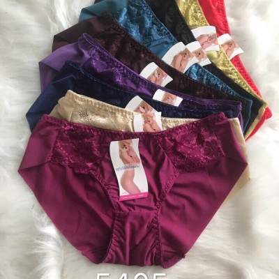 Bộ 10 quần lót su ren sexy 5405 không đường may màu ngẫu nhiên
