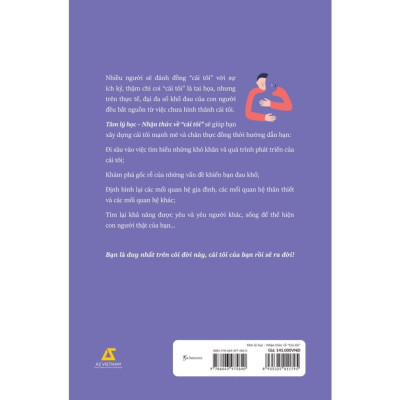 Sách  Tâm lý học nhận thức về cái tôi - Vũ Chí Hồng (AZ)