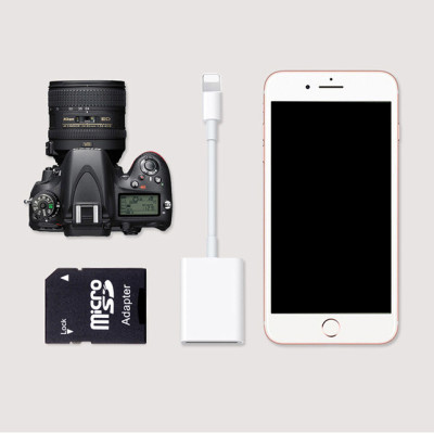 Đầu đọc thẻ nhớ SD dùng cho điện thoại iPhone, iPad tiện lợi dùng cho máy ảnh