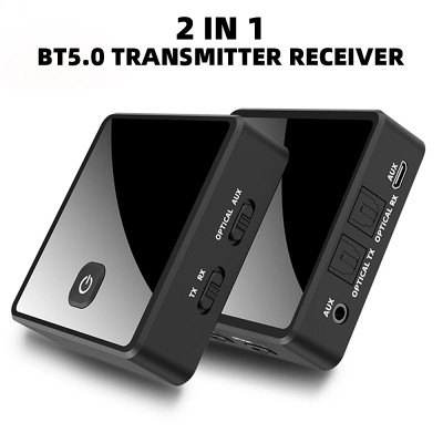 Hàng Chính Hãng - Bộ Thu Phát Âm Thanh Bluetooth 2 Trong 1 FZ-380JA Bluetooth 5.0 Chế Độ Chuyển Đổi Linh Hoạt Tương Thích Rộng Rãi Cổng Kết Nối Đa Dạng Optical 3.5mm Công Nghệ aptX Low Latency Âm Thanh Hi-Fi Tích Hợp Chip DPS Nhỏ Gọn Dễ Sử Dụng - ROGTZ