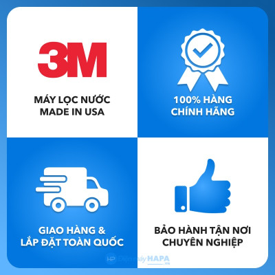 Máy Lọc Nước Đầu Nguồn 3M AP904 PREMIUM Lọc Tổng Sinh Hoạt Gia Đình, Căn Hộ, Chung Cư, Nhà Phố, Biệt Thự - Hàng Chính Hãng 3M Mỹ