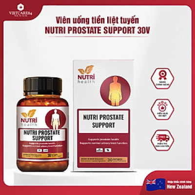 Viên Uống Tuyến Tiền Liệt NUTRI PROSTATE SUPPORT 30 Viên