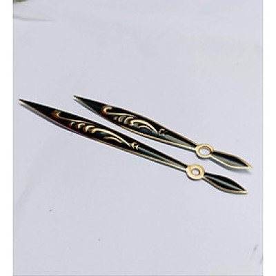 Kim đồng hồ treo tường 3D, hoạ tiết, hoa văn nổi độc- lạ mã 3813