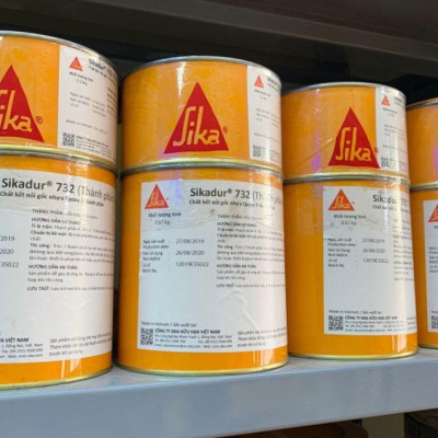 Keo kết nối bê tông cũ mới - Sikadur 732 (bộ 1kg)