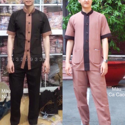 ĐỒ LAM ĐI CHÙA  Lãnh Tựu Phối Tay Ngắn