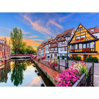 Bộ Tranh Ghép Hình Minh Châu - 60 x 80 cm (1500 Mảnh Ghép) - Colmar France