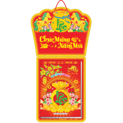 Lịch Tết 2026 - Khánh Lịch Bloc Đại Đặc Biệt 30 x 40cm