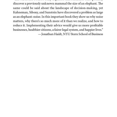 Sách ngoại văn: Noise: A Flaw In Human Judgment