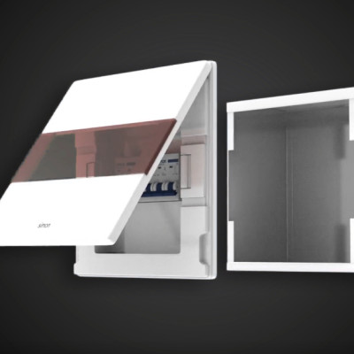 Tủ Điện Âm Tường Cao Cấp 4, 6, 9 Module SIMON - SET65CS