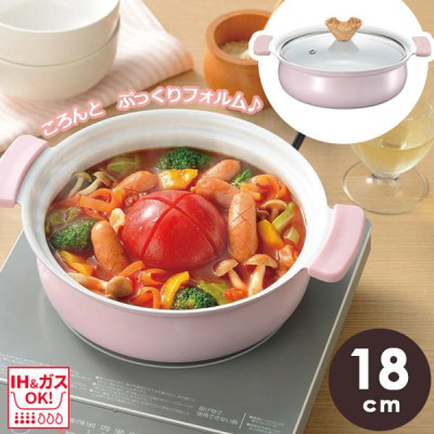 Nồi ceramic dùng cho bếp từ Coronto - Hàng Nội Địa Nhật Bản