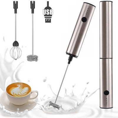 Máy Đánh Trứng, Tạo Bọt Cà Phê Cầm Tay Cao Cấp MFB1501G Có Nắp Đậy