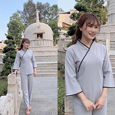 Đồ Lam Đi Chùa # Bà Lai Nhật Vải Hàn Quốc # Đồ Bộ Nữ # Quần Áo Nữ