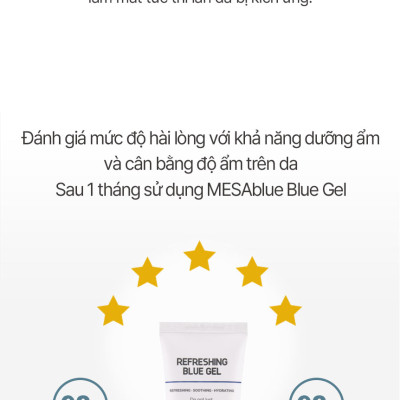 Kem Dưỡng Ẩm MESABLUE REFRESING BLUE GEL 80ml