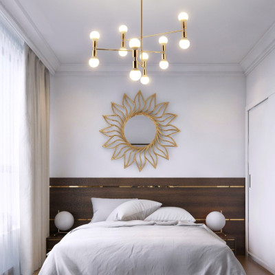 Đèn thả chùm MATER phong cách châu Âu hiện đại, sang trọng - kèm bóng LED chuyên dụng.