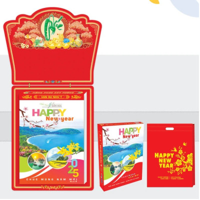 Lịch 2025 - Lịch Bloc Siêu Đại Trọn Bộ 2025 - 20 x 30 cm - Lịch Văn Lang