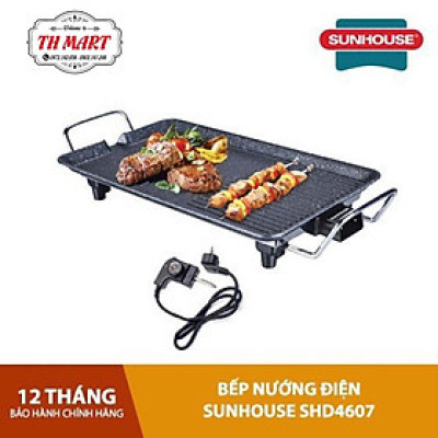 Bếp nướng điện SUNHOUSE SHD4607, tốc độ nướng nhanh, tiết kiệm điện năng