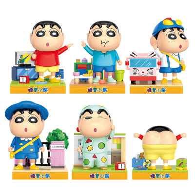 BALODY - 21272-1 Bộ xếp hình Crayon Shin-chan - COS Dynamic Superman (131 chi tiết) (KT8.5x8.5x11cm)