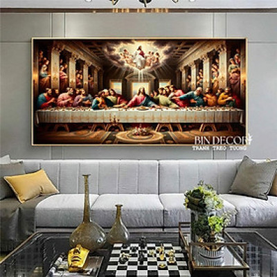 (HCM) Tranh treo tường thiên chúa giáo tarng trí phòng khách, phòng thờ kèm đinh treo