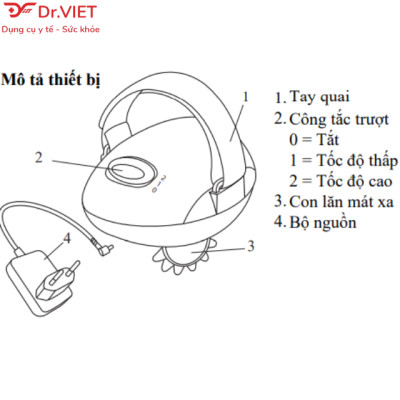 Máy massage cầm tay Beurer CM50 Hàng chính hãng - Xuất xứ Đức, thúc đẩy lưu thông máu, làm săn chắc da