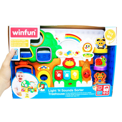 Đồ Chơi Ngôi Nhà Trên Cây Có Nhạc Và Đèn Cho Bé - Winfun 000786