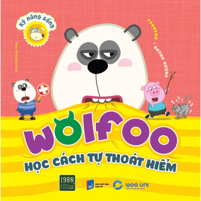 Combo 6 Cuốn Wolfoo Học Kỹ Năng Sống -  Bản Quyền
