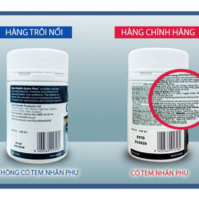 Tinh chất Hàu biển New Zealand GoodHealth Oyster Plus Hỗ trợ tăng cường sức khỏe nam giới - QuaTangMe Extaste