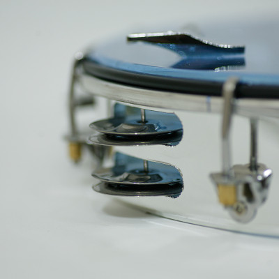 Trống Lắc Tay - Lục Lạc Gõ Bo Tambourine Yamaha MT6-102B - Xanh