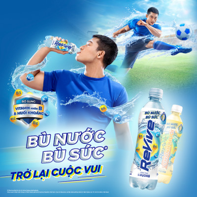 Thùng 24 Chai Nước Giải Khát Revive 500ml