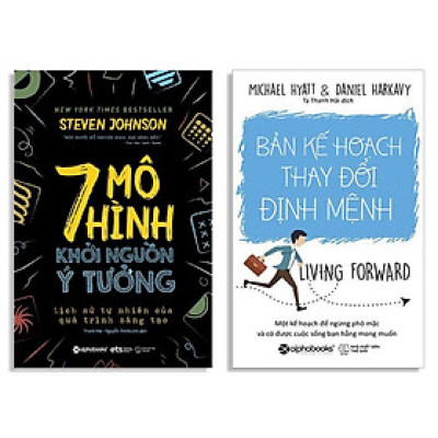 Combo Sách : 7 Mô Hình Khởi Nguồn Ý Tưởng - Lịch Sử Tự Nhiên Của Quá Trình Sáng Tạo + Bản Kế Hoạch Thay Đổi Định Mệnh 