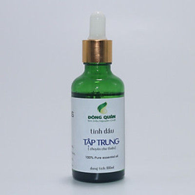 Tinh Dầu Tập Trung Nguyên Chất Đông Quân Làm Thơm Phòng, Tăng Cường Trí Nhớ, Giảm Stress, Cải Thiện Giấc Ngủ 100ml/lọ