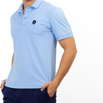 Áo Thun Polo Nam Trơn Thêu Họa Tiết Ngực Novelty NATMMNMPSR200019N