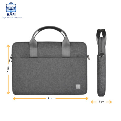 Túi hàng chính hãng WIWU Minimalist Laptop Bag II Wi-MLBII 14 inch, 15.6 inch: Trượt nước, chống sốc, ngăn phụ kiện