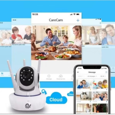 1 BỘ KAMERA 3 DÂU KẾT NỐI WIFI XEM QUA ĐIÊN THOAI HÌNH ẢNH SẮC NÉT CHUẨN 