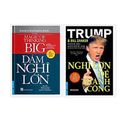Combo Dám nghĩ lớn + Nghĩ lớn để thành công - FirstNews