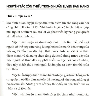 Coaching Salespeople Into Sales Champions - Huấn Luyện Nhân Viên Bán Hàng Trở Thành Nhà Vô Địch Bán Hàng 