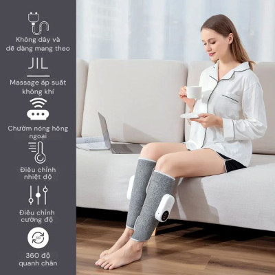 Máy Massage Chân Không Dây Kachi MK427: Giải Pháp Toàn Diện Cho Đôi Chân Khỏe Mạnh - hàng chính hãng