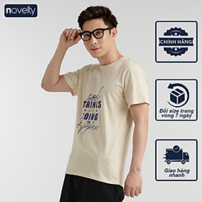 Áo thun nam cổ tròn Novelty TR727374