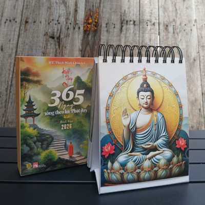  Sách Lịch bàn 2026 - Kinh Pháp Cú - HT. Thích Minh Châu