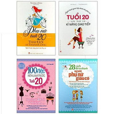 Bộ Sách Bí Quyết Thành Công Dành Cho Phụ Nữ (Bộ 4 Cuốn)